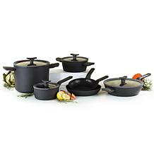 Leo 10pc Cookware Set with Ceramic Coating