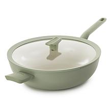 Leo Balance 12.75" Wok Pan with Glass Lid