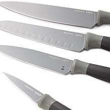 Leo Balance 4-Piece Non-Stick Stainless Steel Knife Set