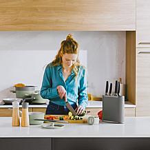 Leo Balance 6-Piece Knife Block Set with Recycled PP