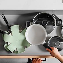 Leo Glints 11" Wok Pan 4qt with CeraGreen Coating