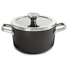 Leo Graphite 8" Stockpot 3.3qt with Glass Lid