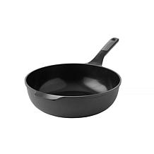 Leo Stone+ Cast Aluminum 12" Wok Pan with CeraGreen Coating