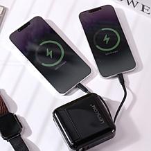 Letscom 10,000 mAh Power Bank with 4-in-1 Charging Tassel - Set of 2
