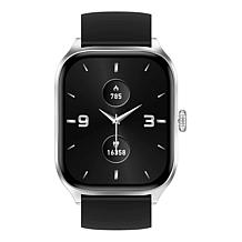 Letsfit E27 2" Bluetooth Smart Watch Silver with Additional Bands