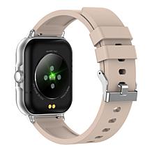 LetsFit E41 Silver Bluetooth Smart Watch with Extra Band