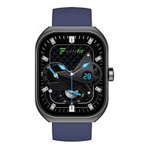 Letsfit E46 Black Bezel Smartwatch with Extra Band