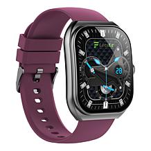 Letsfit E46 Black Bezel Smartwatch with Extra Band