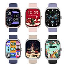 Letsfit E46 Black Bezel Smartwatch with Extra Band