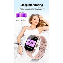 Letsfit E46 Black Bezel Smartwatch with Extra Band