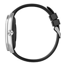 Letsfit E46 Silver Bezel Smart Watch with Extra Band