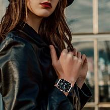 LetsFit E46 Smart Watch with Band and Charger Set of 2 - Rose Gold