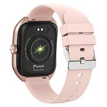 LetsFit E46 Smart Watch with Band and Charger Set of 2 - Rose Gold