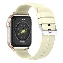 Letsfit E52 Rose Goldtone Bezel Smart Watch