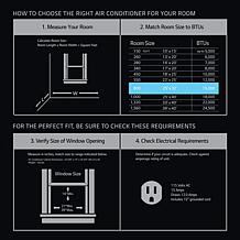 LG 14 000 BTU DUAL Inverter Wi-Fi Enabled Window Air Conditioner 