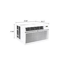 LG 24 500 BTU 230V Window Smart Air Conditioner with Remote