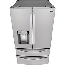LG 28-cu. ft. 4-Door French Door Refrigerator in Stainless Steel