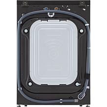 LG 4.5-Cu. Ft. Front Load Washer with Steam Technology - Black Steel