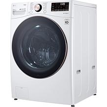 LG 4.5-Cu. Ft. Front Load Washer with Steam Technology - White