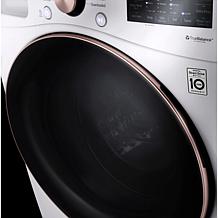 LG 4.5-Cu. Ft. Front Load Washer with Steam Technology - White