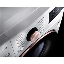 LG 4.5-Cu. Ft. Front Load Washer with Steam Technology - White