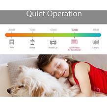 LG 6,000 BTU 115V Window Air Conditioner with Remote Control