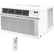 LG 8,000 BTU 115V Window-Mounted Air Conditioner with Remote Control