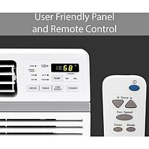 LG Energy Star 8,000 BTU 115V Window-Mounted Air Conditioner w/ Wi-Fi