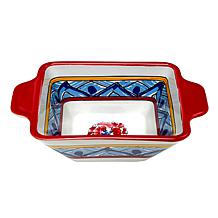 Lidia's Kitchen 10-piece Nesting Oven-To-Table Ceramic Baking Set