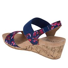 LifeStride Maldives Cork Wedge Sandal