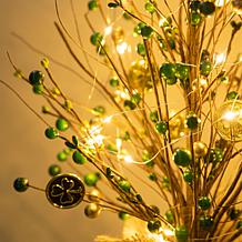 Lighted St.Patrick's Gold Coin Table Tree