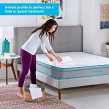 Linenspa Essentials 8" Gel Memory Foam Hybrid Mattress - Full