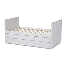 Linna Daybed with Trundle and Storage Drawers