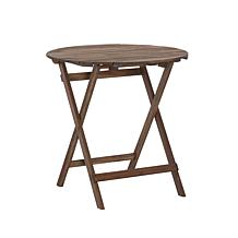 Linon Trent 3-Piece Indoor/Outdoor Teak Café Set
