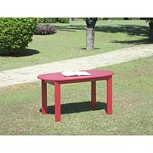 Linon Trent Outdoor Adirondack Coffee Table