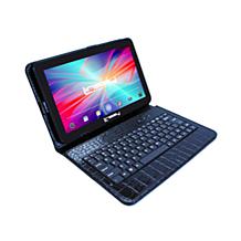 LINSAY 10.1" 64GB Android 15 Tablet with Keyboard Case