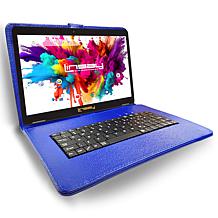 LINSAY 10.1" HD IPS 128GB Octa-Core Tablet w/Stylus
& Keyboard Case
