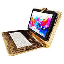 LINSAY 10.1 "IPS 256GB Octa-Core Tablet Bundle w/Stylus & Keyboard