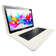 LINSAY 10.1 "IPS 256GB Octa-Core Tablet Bundle w/Stylus & Keyboard