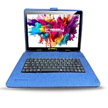 LINSAY 10.1" IPS 256GB Octa-Core Tablet w/Keyboard, Briefcase & Stylus