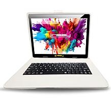 LINSAY 10.1" IPS 256GB Octa-Core Tablet w/Keyboard, Briefcase & Stylus