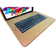 LINSAY 10.1" IPS 256GB Octa-Core Tablet w/Keyboard, Briefcase & Stylus