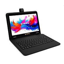 LINSAY 10.1" Octa Core 256GB Tablet with Black Keyboard & Backpack