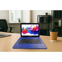 LINSAY 10.1"Octa Core 256GB Tablet with Black Keyboard and App Packt