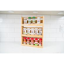 Lipper Bamboo 3-Tier Spice Rack