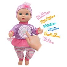 Little Darling: 12" Talking Baby Soft Body Baby Doll