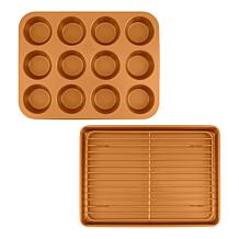 Little Venice Cake Company 3-piece Bakeware Set with 96 Liners