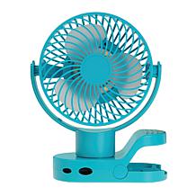 Living Glow Fan Rechargeable Power Bank with LED Light