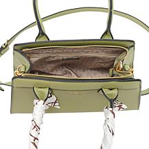 London Fog Roslyn Top Handle Satchel with Scarf