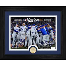 Los Angeles Dodgers 2025 World Series Champ Signature Frame | HSN